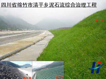 四川省綿竹市清平鄉(xiāng)泥石流綜合治理工程