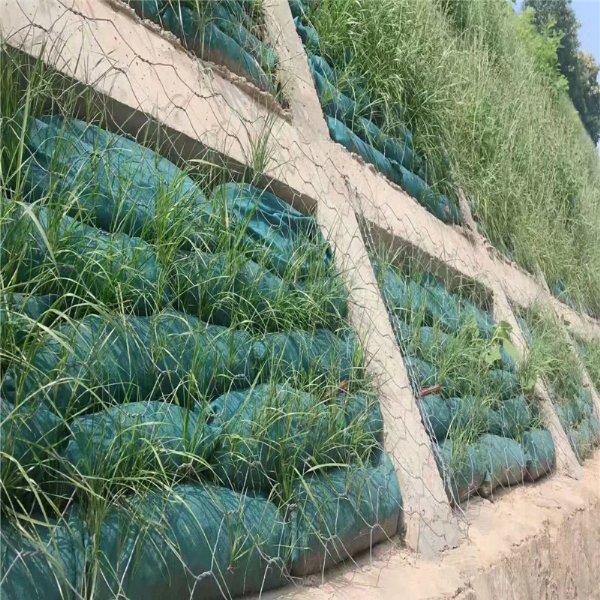 混凝土生態袋護坡施工